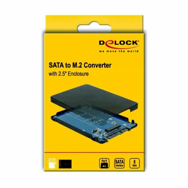 Picture of Delock adapter SATA - M.2 z ohišjem 62688