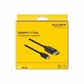 Picture of Delock kabel miniDisplayPort-DisplayPort 2m 4K 60Hz črn 82438
