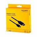 Picture of Delock kabel miniDisplayPort-DisplayPort 3m 4K 60Hz črn 82699