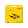 Picture of Delock kabel HDMI 8K 60Hz eARC 1m črn/ oranžen 85727