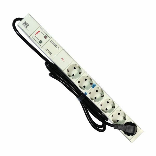 Razdelilec 6x220V prenapetostna zaščita Bachmann