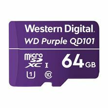Pomnilniška kartica microSD XC 64GB WD PURPLE QD101 UHS-I Class 10