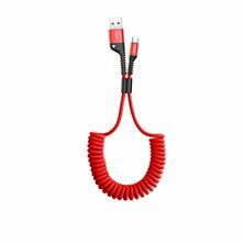 Kabel USB A-C 1m 2A spiralni rdeč Baseus CATSR-09