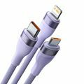 Picture of Baseus kabel USB TipC/TipA 2v3 Lightning /TipC/Mikro 100W 1,2m vijola CASS030105