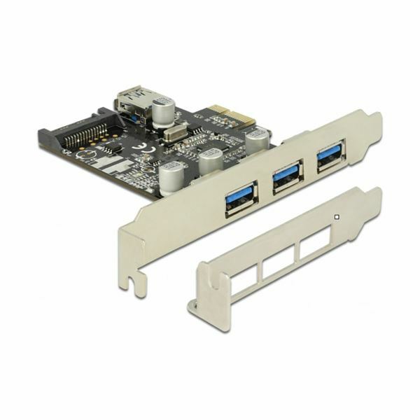 Kartica PCI Express USB 3.0 Delock 3xA + 2xA Low Profile 89301