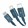 Picture of Baseus kabel USB 3v1 Lightning/TipC/ Mikro 1.5m moder CAMLTYS-03
