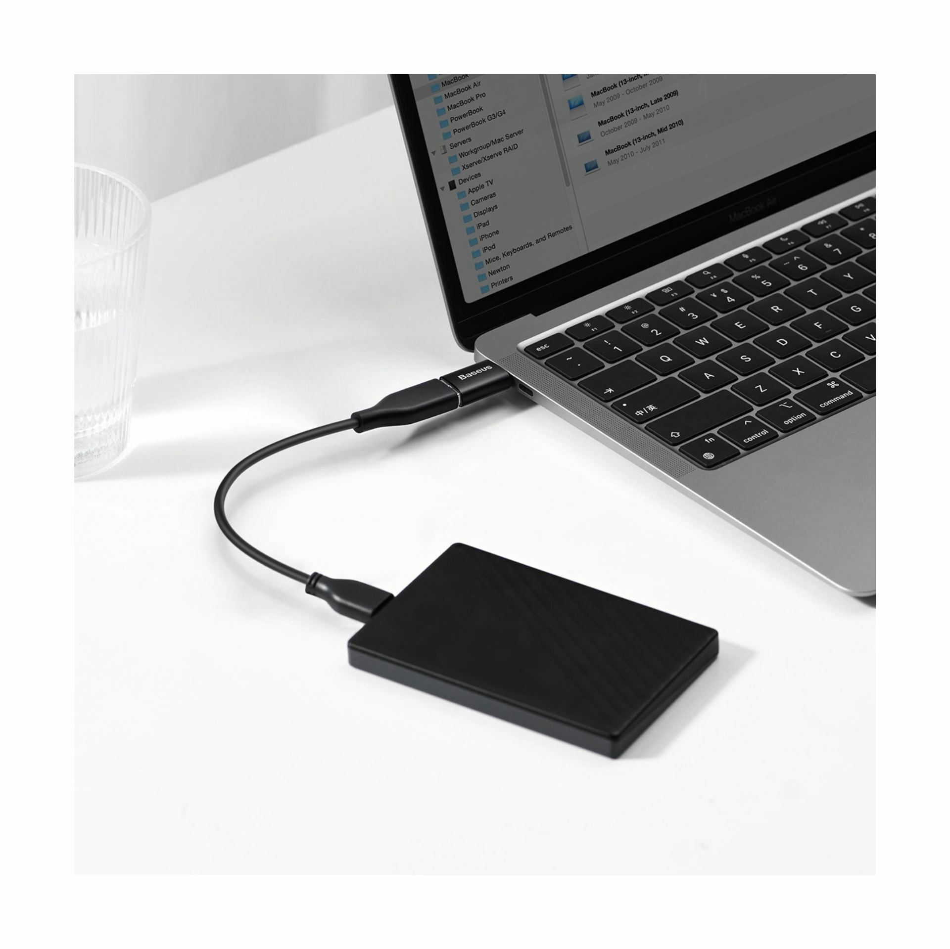 Baseus adapter USB 3.1 TipC-TipA Ž 3.0 ZJJQ000001 - TechTrade