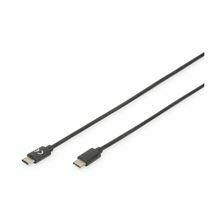 Kabel USB C-C 3m 15W 5V3A črn Digitus  AK-300138-030-S