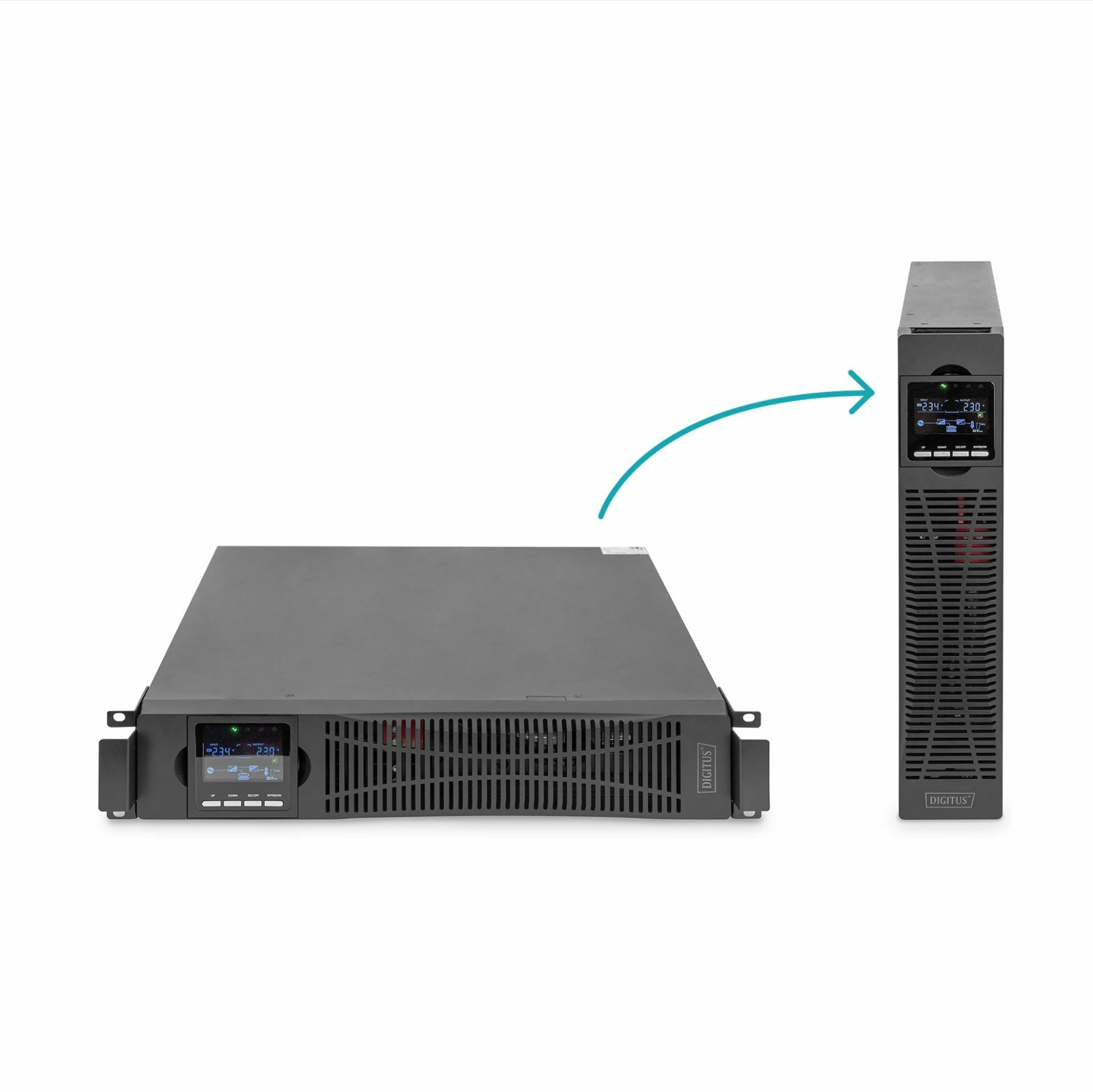Digitus UPS rack 3000VA/3000W OnLine DN-170096 - TechTrade