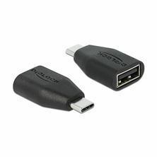 Adapter USB 2.0 A - Tip C Data Blocker Delock 66528
