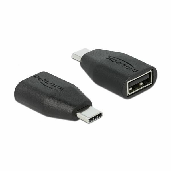 Adapter USB 2.0 A - Tip C Data Blocker Delock 66528