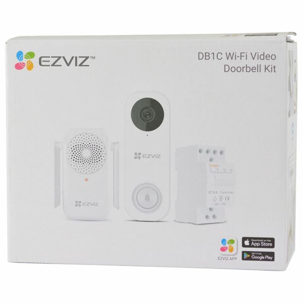 Picture of EZVIZ video domofon DB1C s transformator -jem 2.0MP