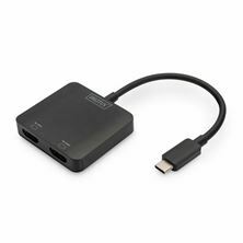 Množilnik USB-C – 2x HDMI 4K/60Hz MST Digitus, DS-45338