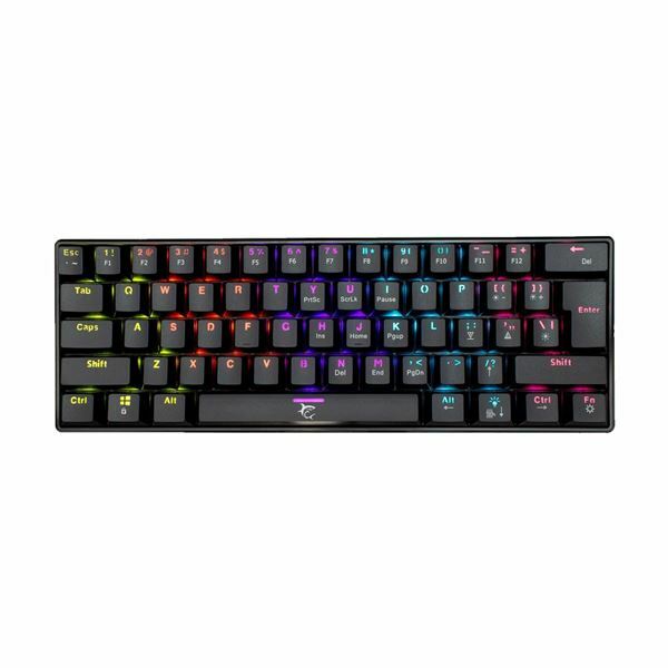 Tipkovnica WHITE SHARK USB GK-2022 SHINOBI-B črna rjava stikala SLO, GK-2022 SHINOBI-B-HR-BROWN.SW