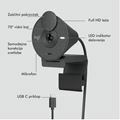 Picture of Logitech spletna kamera Brio 300 Full HD USB-C grafitna 960-001436