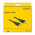 Picture of Delock kabel DisplayPort 1m 4K 60Hz 20-pin povezan črn 82423