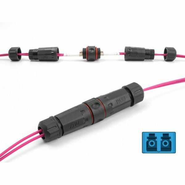 Delock I člen optični vodoodporen LC duplex SM 87873