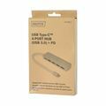 Picture of Digitus hub USB 3.0 4xA + TipC srebrn DA-70242-1