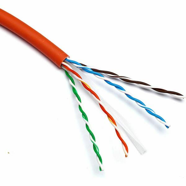 Leviton kabel CAT.6+ UTP B2ca 305m oranžen