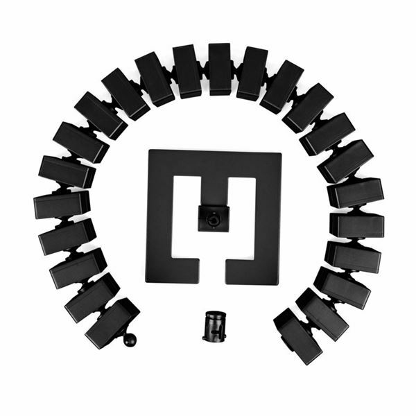 Picture of Bachmann organizator kablov Quadro SET črn 930.016