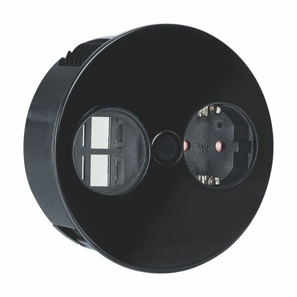 TWIST vgradna vtičnica 1x220V Bachmann