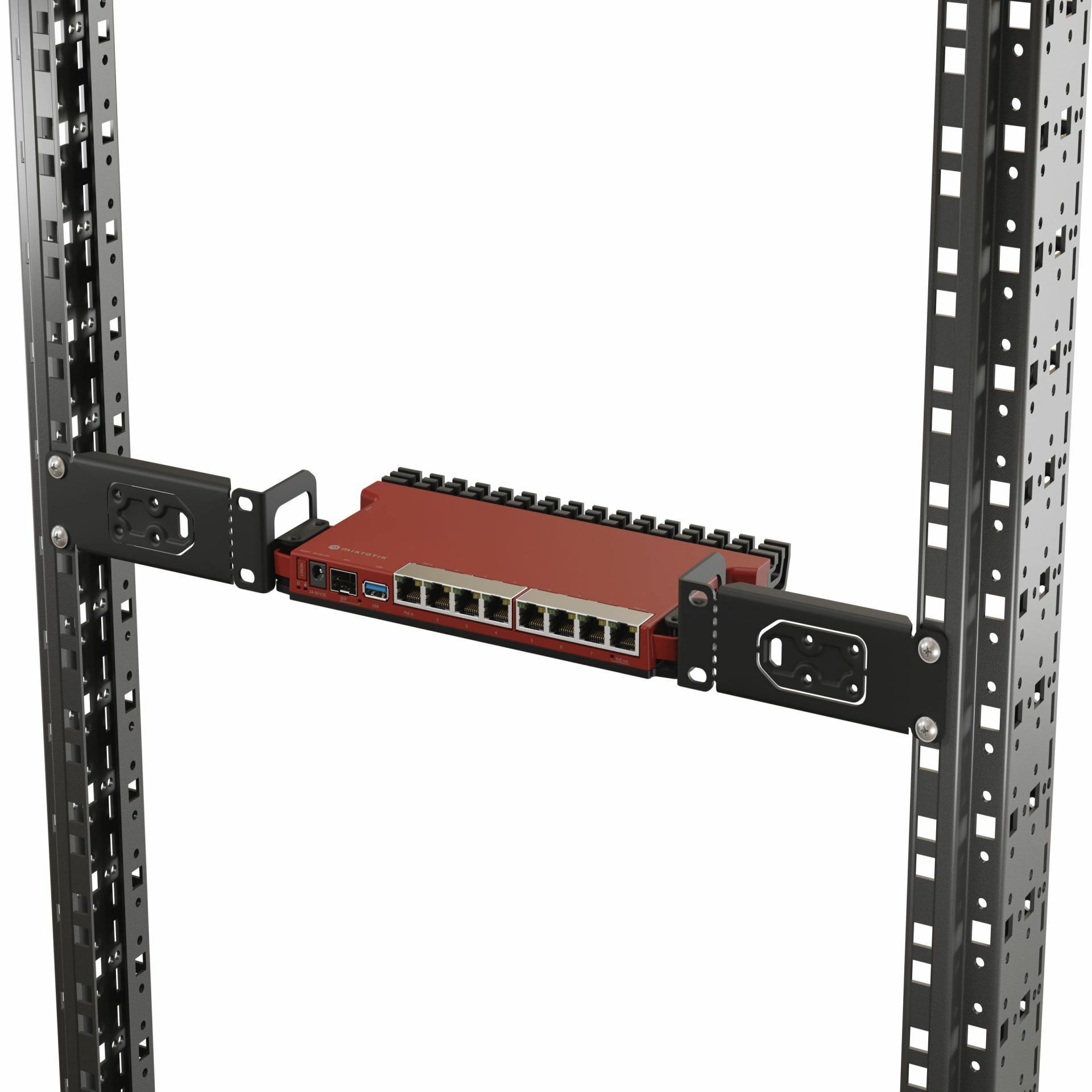 Mikrotik usmerjevalnik 8-port Giga rack L009UiGS-RM - TechTrade