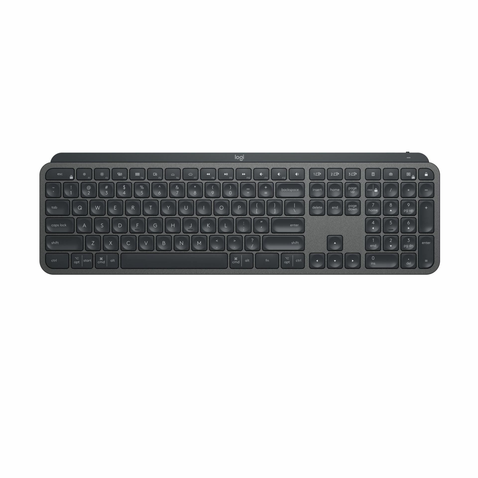 Logitech tipkovnica MX Keys S PLUS SLO brezžična 920-011589 - Techtrade