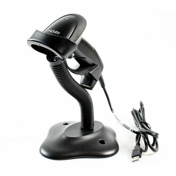 Čitalec za Barcode do 30 cm USB LASER TS-100 črn Themis