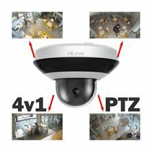 HiLook IP kamera 2.0MP 4v1 PTZ-P332ZI-DE3 POE, PTZ, Panovu, 4x zoom