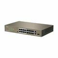 Picture of Tenda stikalo 100M 18-port 16x PoE 1xSFP 2xGiga rack / namizni TEF1118P-16-150W