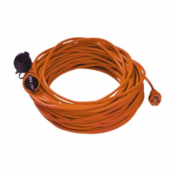 Bachmann podaljšek 220V kabel 10m oranžen 341.879