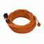 Bachmann podaljšek 220V kabel 10m oranžen 341.879
