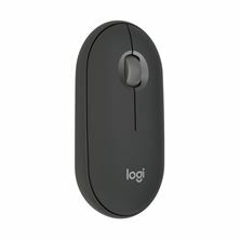 Logitech miška M350S Pebble 2 brezžična Bluetooth grafitna 910-007015