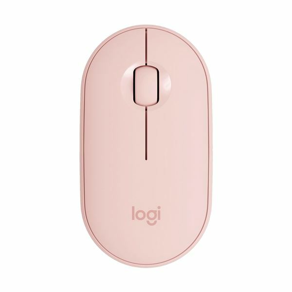 Logitech miška M350S Pebble 2 brezžična Bluetooth roza 910-007014