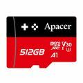 APACER microSD XC 512GB spominska kart. Class 30 Gaming AP512GMCSX10U7-RAGC