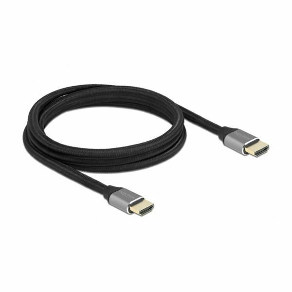 Picture of Delock kabel HDMI 8K 60Hz Ultra HD 2m sivo/črn 83996