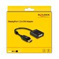 Picture of Delock adapter DisplayPort-DVI 4K aktivni 20cm 62599