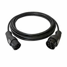 Metron polnilni kabel Tip2 16A trifazni 5m črn CC05