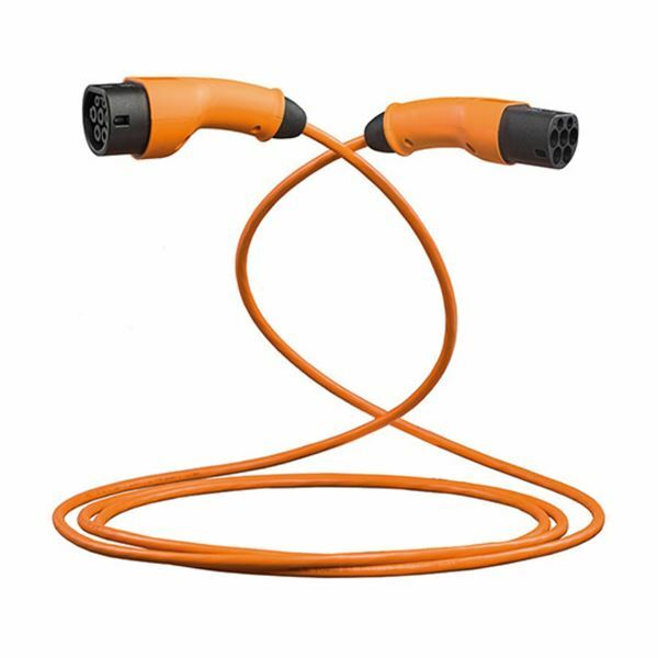 Metron polnilni kabel Tip2 32A enofazni 5m oranžen CC05T