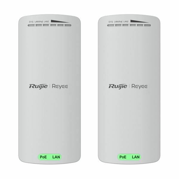Ruijie Reyee dostopna točka Wi-Fi 300Mb bridge 2.4GHz zunanja set/2 RG-EST100