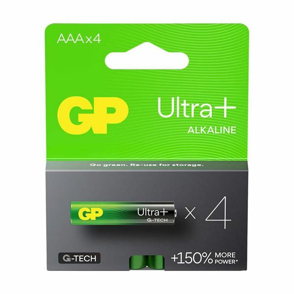 GP alkalna baterija AAA 4kom ULTRA PLUS
