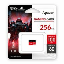 Slika APACER microSD XC  256GB spominska kart. Class 30 Gaming AP256GMCSX10U7-RAGC