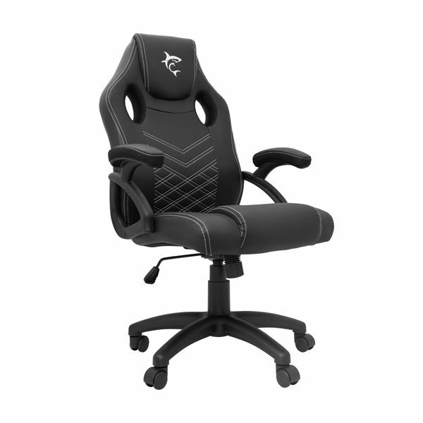WHITE SHARK gaming stol ZOLDER črn