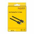 Picture of Delock kabel DisplayPort mini - DisplayPort mini 0,5m 4K črn 83472