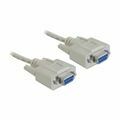 Picture of Delock null modem kabel DB9Ž-DB9Ž 3m siv 84169