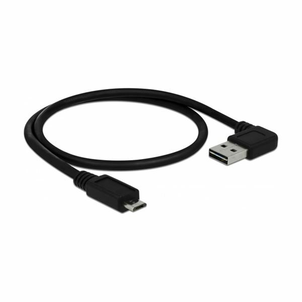 Picture of Delock kabel USB A kotni-B mikro EASY 0,5m obojestranski 85203