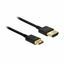 Slika Delock kabel HDMI mini  3D 4K slim 2m črn 84778