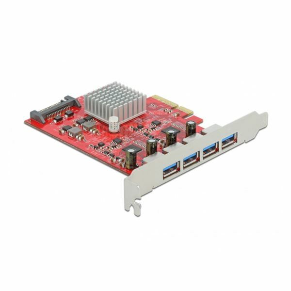 Picture of Delock kartica PCIe 4x USB 10GBps (USB 3.2 Gen2) 90481