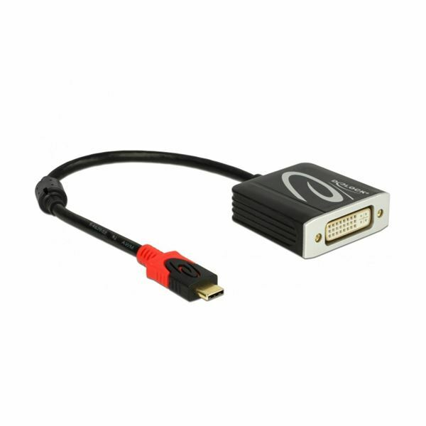 Delock pretvornik USB 3.1 TipC-DVI 24+5 4K 30Hz 61213