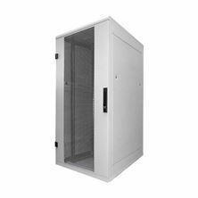 Triton kabinet 42U 1970 600x800 siv N8 sestavljen perforirana vrata